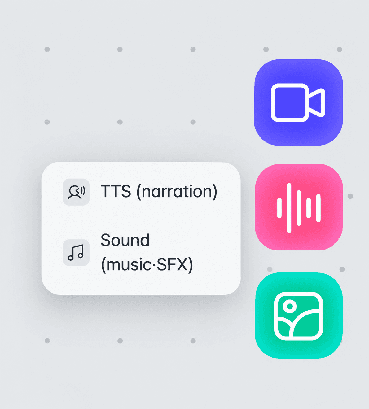 TTS and sound inputs on the Composition node